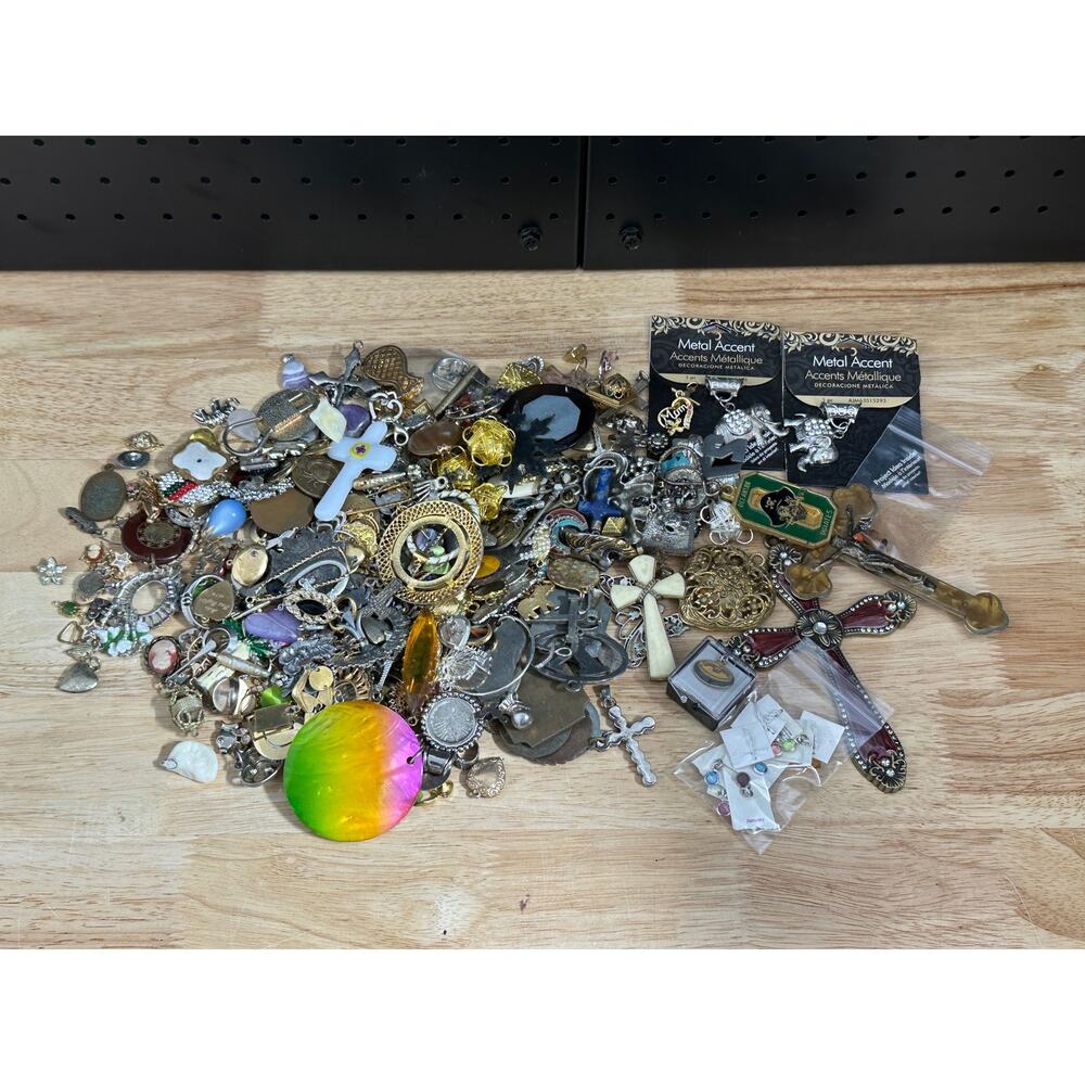 3+ LB Lot of Charms and Pendants